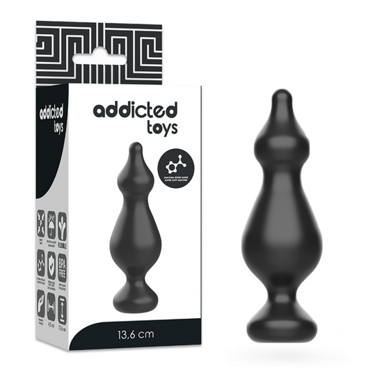 Anal Plug – 13,6 cm weicher Silikon-Analtrainer für Einsteiger