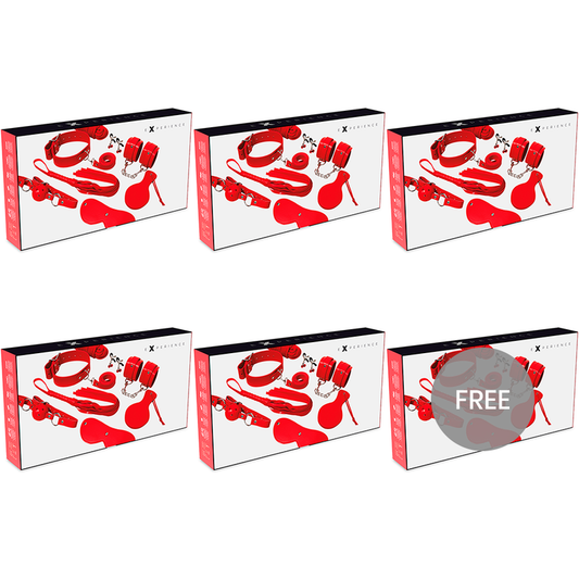 EXPERIENCE - BDSM-FETISCH-KIT RED SERIE 5+1 KOSTENLOS