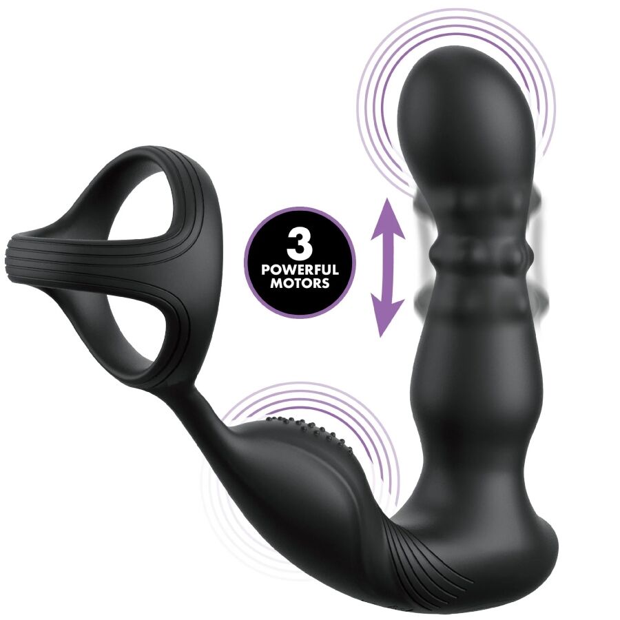 ANAL FANTASY ELITE COLLECTION  VIBRIERENDER ANALRING UND MASSAGER MIT FERNBEDIENUNG
