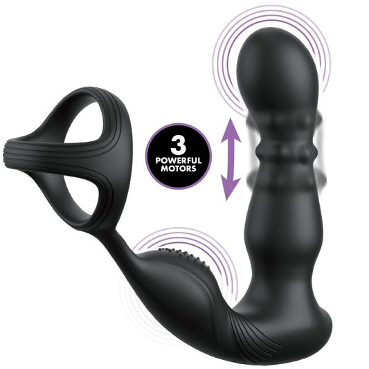 ANAL FANTASY ELITE COLLECTION  VIBRIERENDER ANALRING UND MASSAGER MIT FERNBEDIENUNG