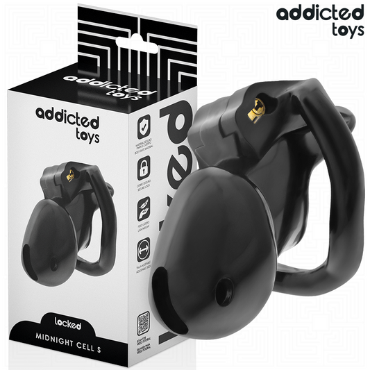 ADDICTED TOYS LOCKED - MINDNIGHT CELL PENIS CAGE GRÖSSE S