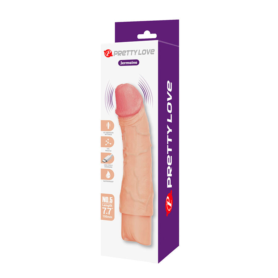 PRETTY LOVE Jermaine – Flexibler realistischer Vibrator