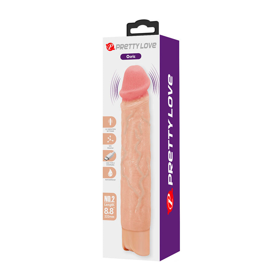 PRETTY LOVE Osric – Flexibler realistischer Vibrator