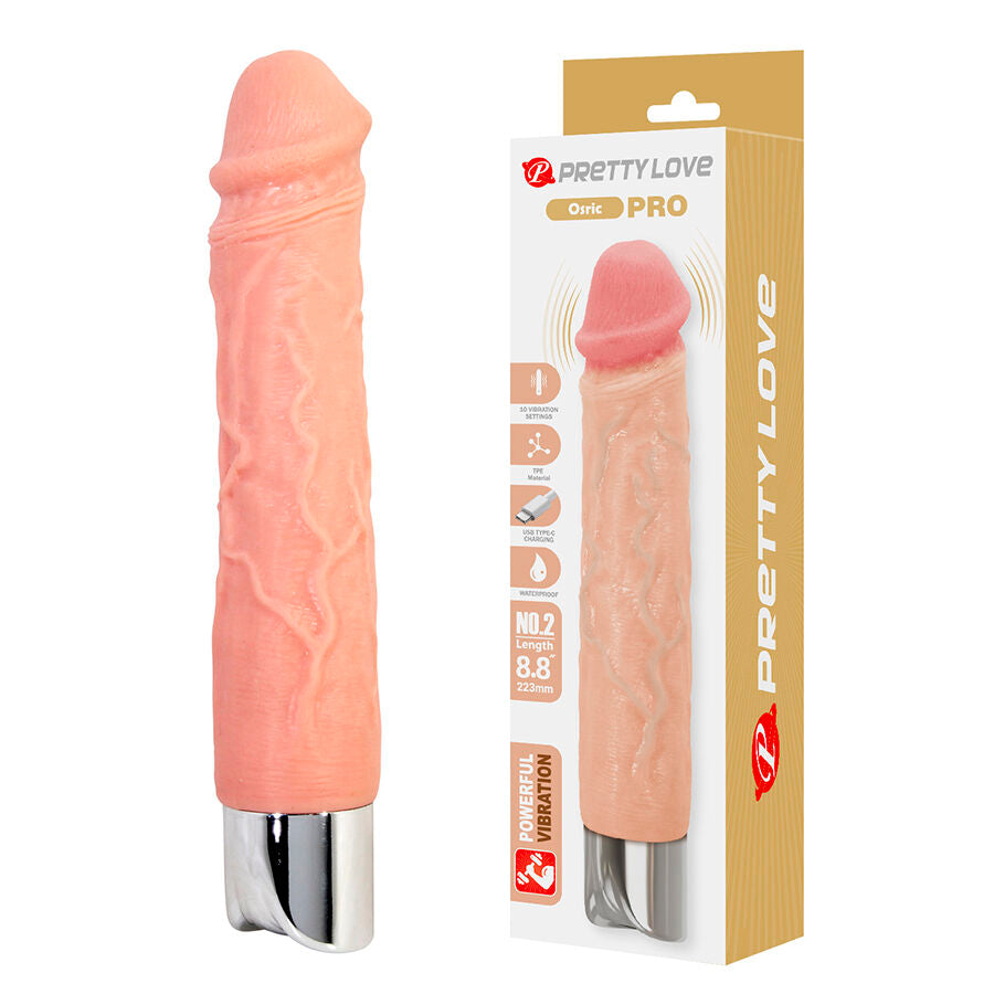 PRETTY LOVE Osric Pro – Flexibler realistischer Vibrator
