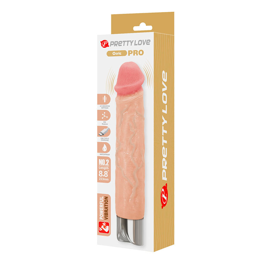 PRETTY LOVE Osric Pro – Flexibler realistischer Vibrator
