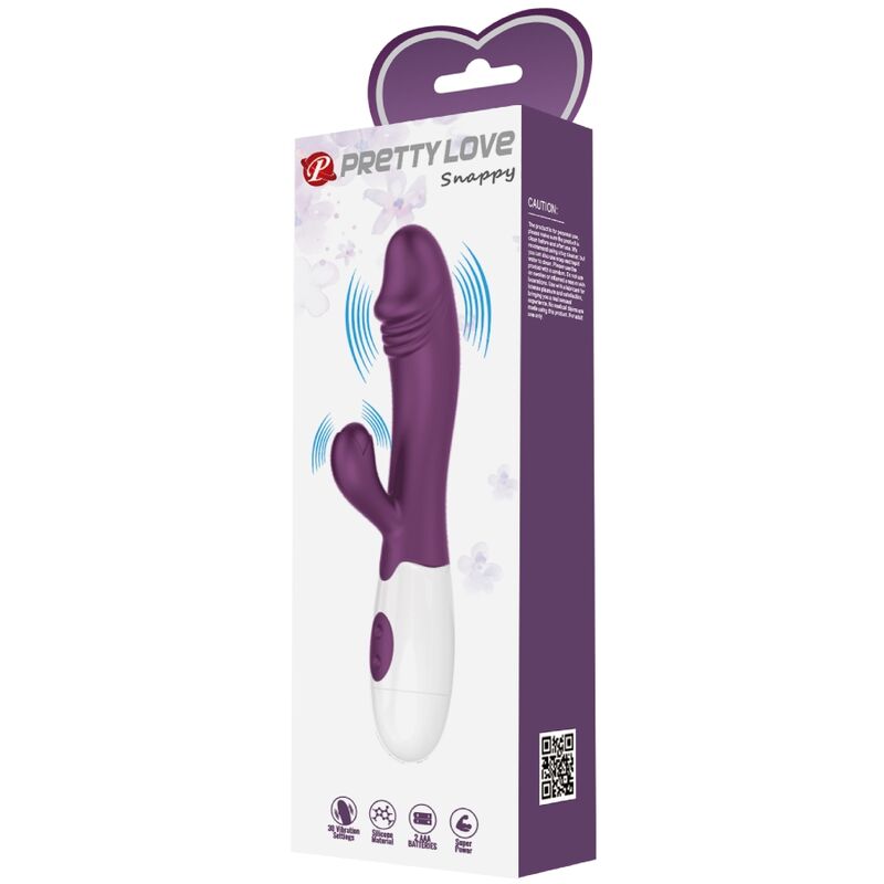 PRETTY LOVE Snappy G-Spot Vibrator – Lila