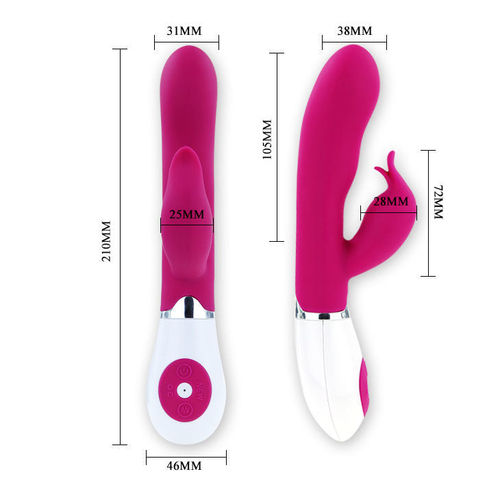 PRETTY LOVE Flirtation Vibrator Felix Stimulator – Flieder/Weiß