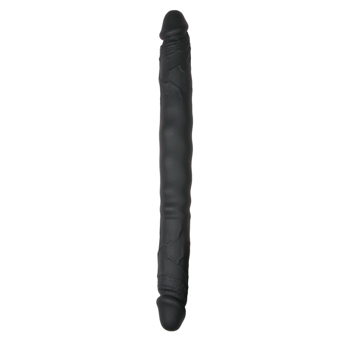 Doppeldildo Schwarz 30 cm 