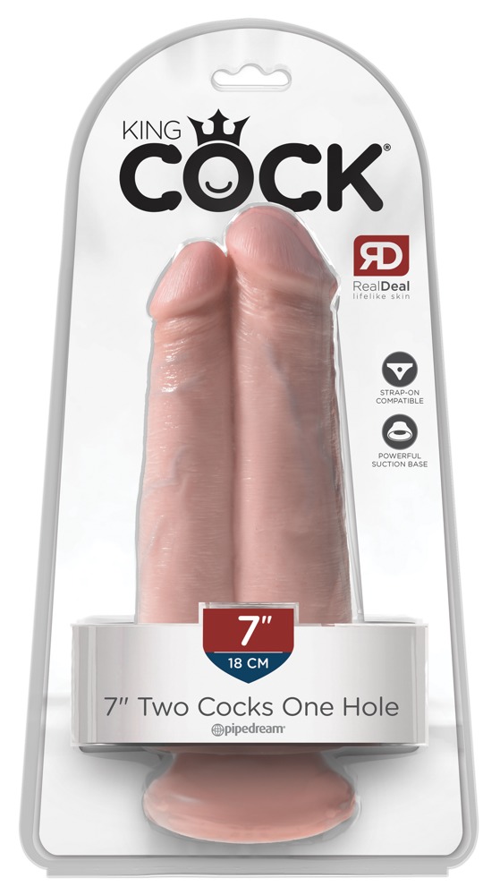 King Cook Doppeldildo 17 cm