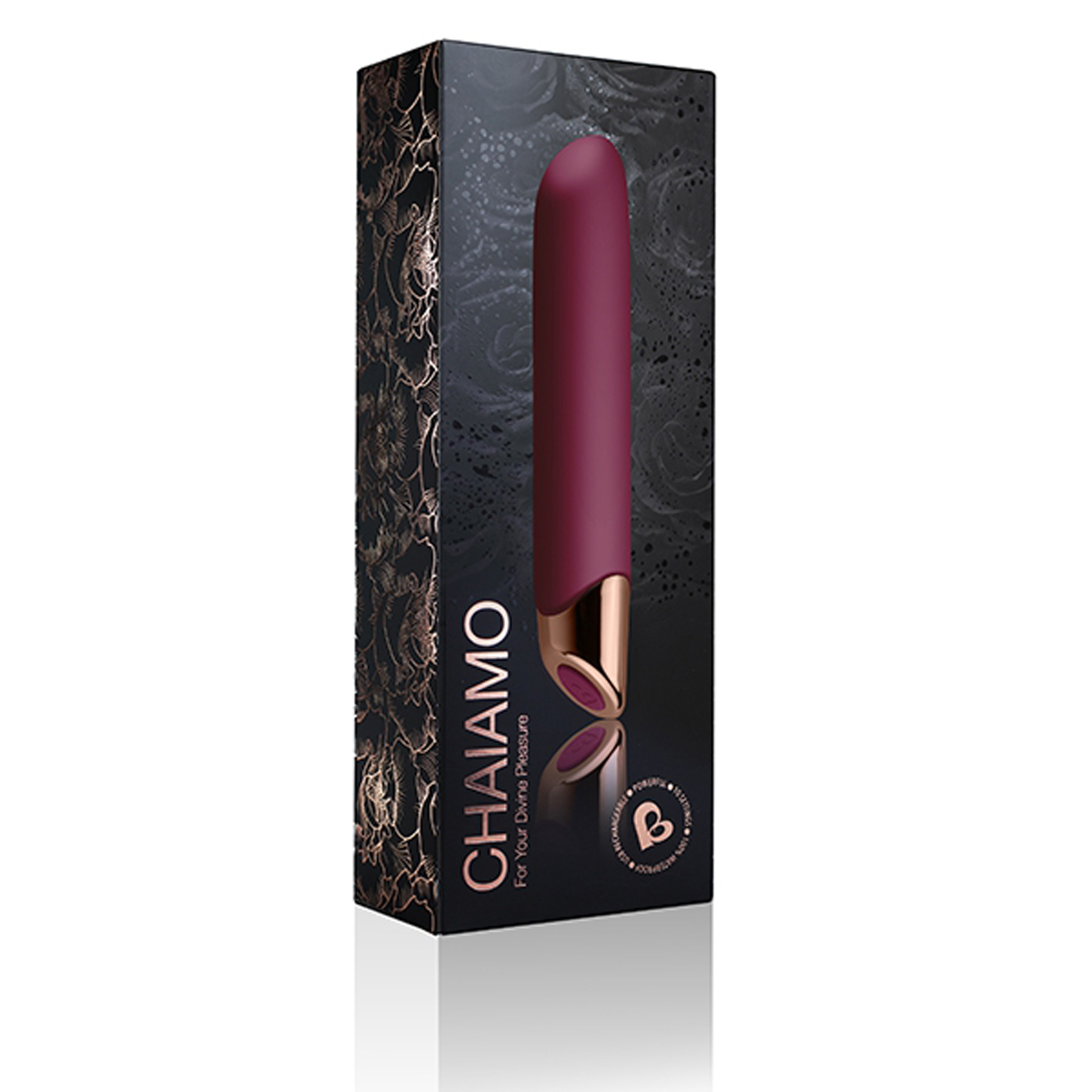 Chaiamo Kugelvibrator Burgund